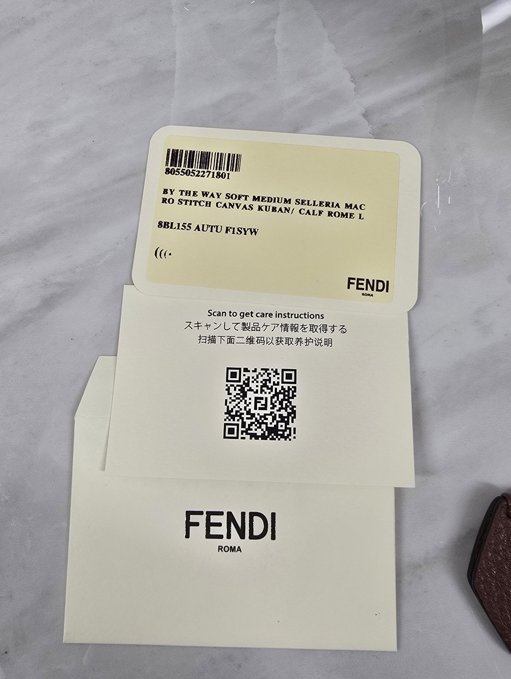 🔥RARE🔥 Fendi Selleria By-The-Way Medium Satchel - Picture 9 of 16